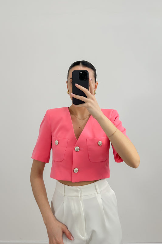 Blazer cropped