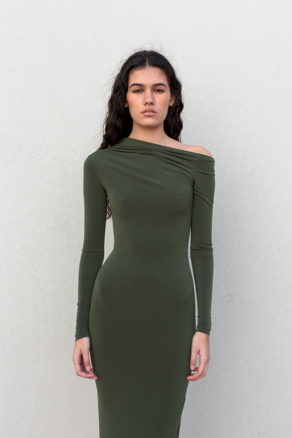 Abito midi ASYMMETRIC