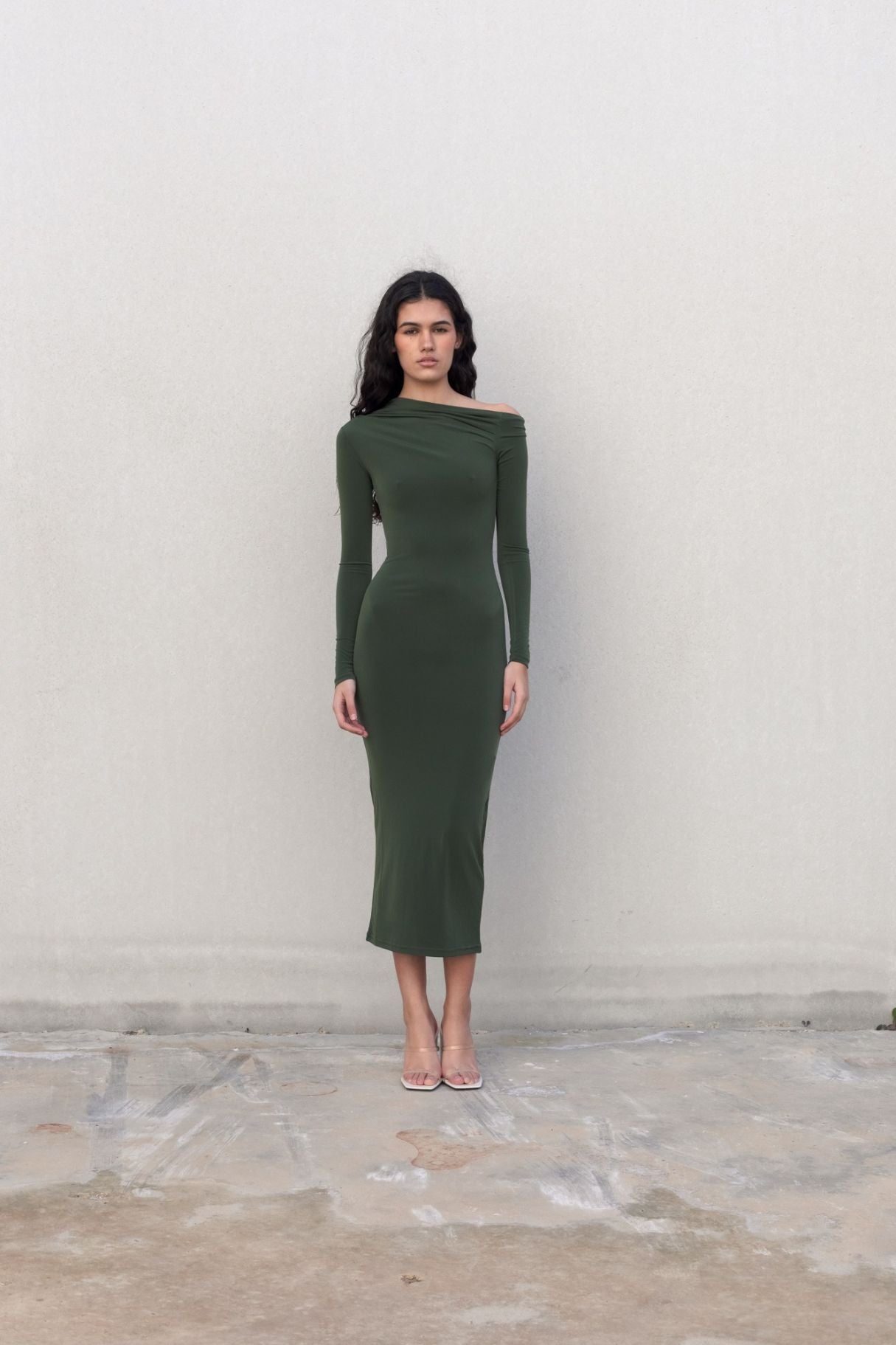 Abito midi ASYMMETRIC